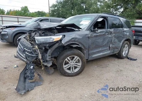 2021 Ford Explorer Xlt из США, поврежденный, VIN 1FMSK7DH0MGA49915